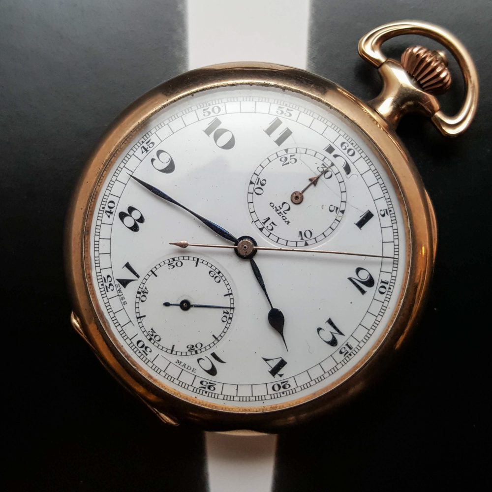 Omega chronographe de poche