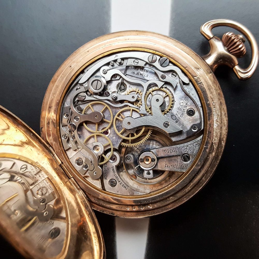 Omega chronographe de poche
